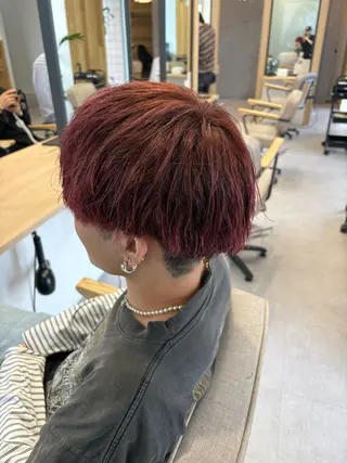 ショート メンズ サイトウ ユリコのヘアスタイル