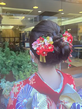 ヘアアレンジ 長谷川 礼子🌐🌿のヘアスタイル