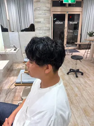 パーマ メンズ メンズカットパーマ/ ヘアセット🎀Amiのヘアスタイル