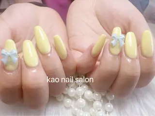 ネイル kao nail マグネット/長さだしのネイルデザイン
