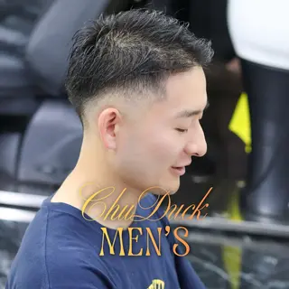 ショート メンズ フェード×メンズ カット|SHOTAのヘアスタイル