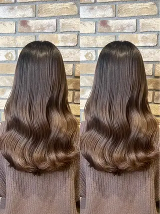 セミロング 🎀艶髪の達人🎀 レイヤー🎀飯田のヘアスタイル