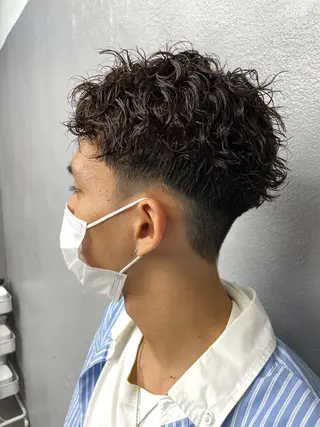 ショート カラー パーマ メンズ 🍃メンズヘア🍃 セヤシュウヘイのヘアスタイル