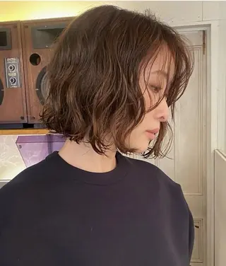 パーマ とば みゆうのヘアスタイル