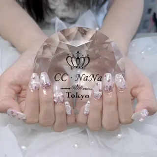 ネイル 💎CC・NaNa 韓国風ネイル🌙Cのネイルデザイン