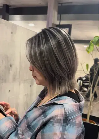 セミロング レイヤーカット特化 💜SARIのヘアスタイル
