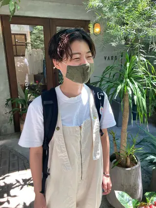 ショート 金田 夏野のヘアスタイル