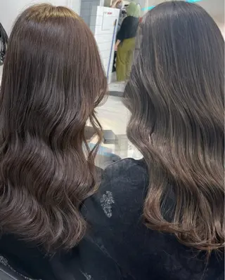 セミロング ケアブリーチ🌟 ♢WATARU♢のヘアスタイル