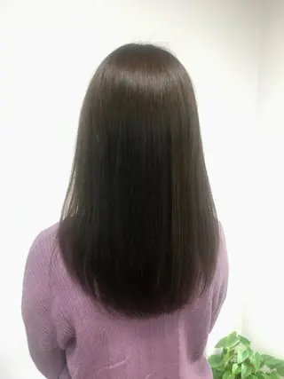 ロング サロン ド ソワのヘアスタイル