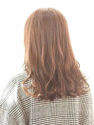 セミロング カラー Atem ☀️大町店のヘアスタイル