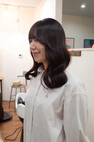 セミロング Itsuki モデル募集中♩のヘアスタイル