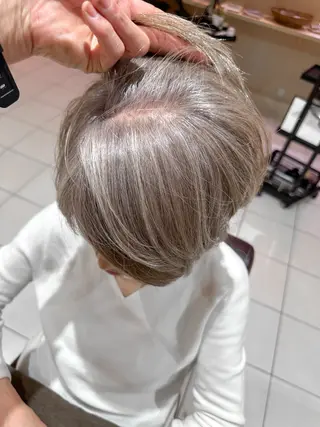 ショート 永野 良一のヘアスタイル