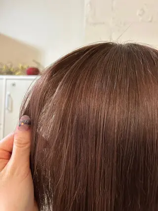 ミディアム カラー 瀬川 夏緒のヘアスタイル