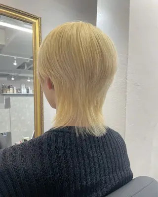 ショート カラー メンズ 艶髪/透明感カラー tawadaのヘアスタイル