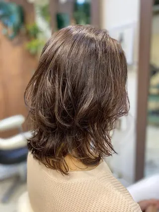 ミディアム カラー 🌻秋山 夏樹🌻のヘアスタイル