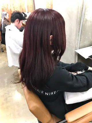 ミディアム カラー 💎髪質改善💎 デザイナーshinのヘアスタイル