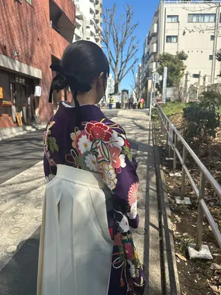 ヘアアレンジ ショート🌼パーマ 本間正子のヘアスタイル