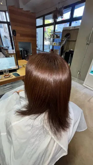 カラー 川内 美瑚のヘアスタイル