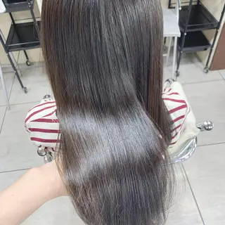 ロング レイヤー/艶髪カラー 森本くるみのヘアスタイル