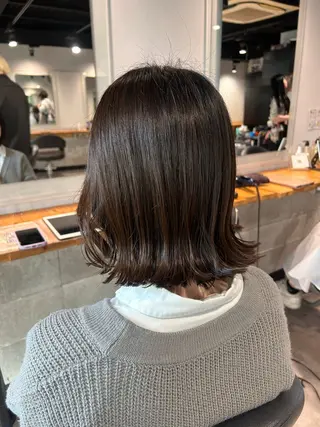 ミディアム レイヤーStyle 🪽菜々実のヘアスタイル