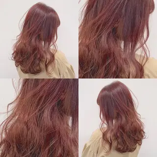 カラー ハイトーン×レイヤー カットTAKUMIのヘアスタイル