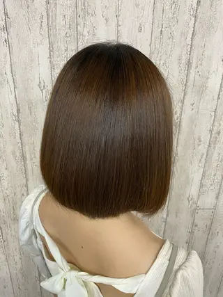 ショート パーマ マツエク・マツパ 勝河 怜楊のヘアスタイル