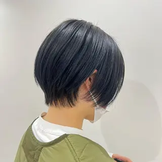 ショート カラー マンツーマン女性 美容師 奏のヘアスタイル