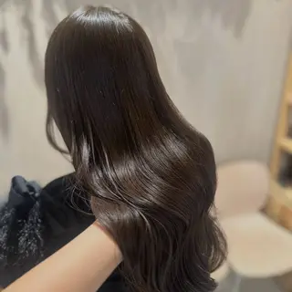 ロング カラー 🎀髪質改善🎀潤艶 ストレート💖くるみのヘアスタイル