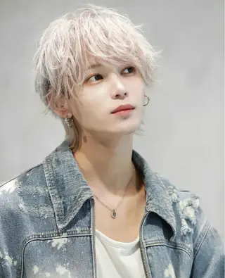 カラー メンズ 今田 晃のヘアスタイル