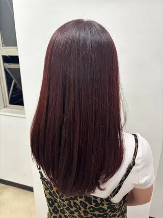 カラー 暖色✖️韓国ヘア 🥀SAHO🥀のヘアスタイル