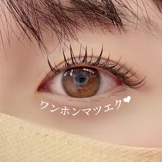 マツエク・マツパ 大阪福島Sayaka 韓国束感マツエク🤍のマツエク・マツパデザイン