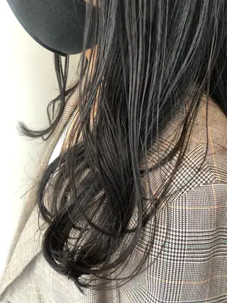 ロング やまさきえりこ ニュアンスパーマのヘアスタイル