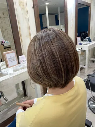 ショート カラー Mens cut Hannaのヘアスタイル