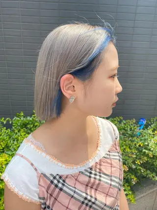 ミディアム カラー 🧡色落ちまで2度 楽しめる🧡ヨシキのヘアスタイル