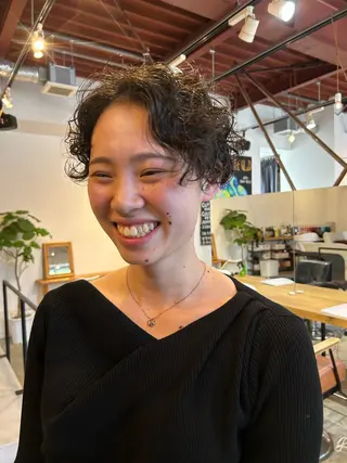パーマ ORe'S HAIR BE　GLaDまなみのヘアスタイル
