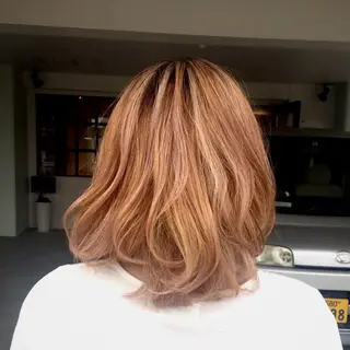 ミディアム 千葉 光春のヘアスタイル