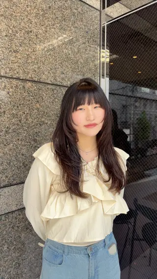 ロング hitomi ♡ 自由が丘アシスタントのヘアスタイル