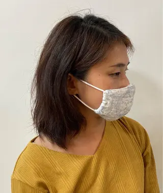 ミディアム 伸びても可愛いカラー 愛甲竜佑のヘアスタイル