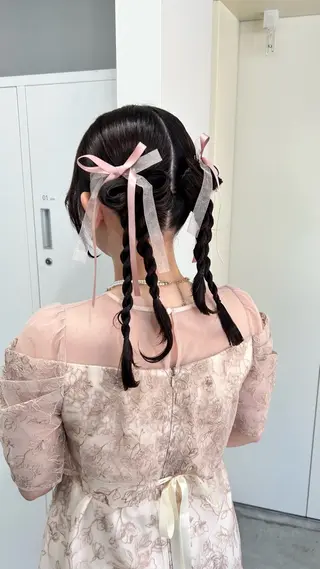ヘアアレンジ GiseL ハイトー ンSa_ya🎀のヘアスタイル