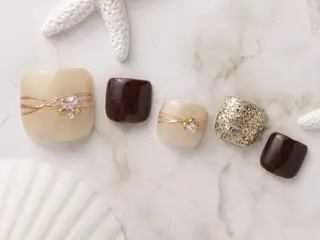 ネイル ハルミ　Lupion ❤️のネイルデザイン