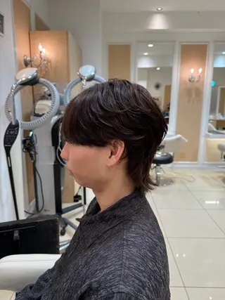 ショート パーマ メンズ メンズ特化型美容師 栗山勇人のヘアスタイル