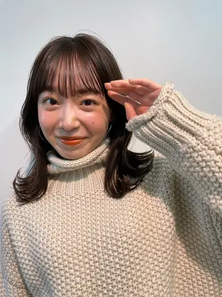 ミディアム ❤️ショートカット ・顔周りカット❤️のヘアスタイル