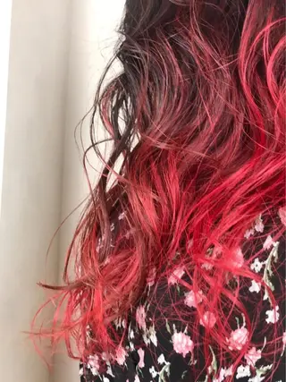 ロング カラー BROCANTE立川 karasawa.nのヘアスタイル