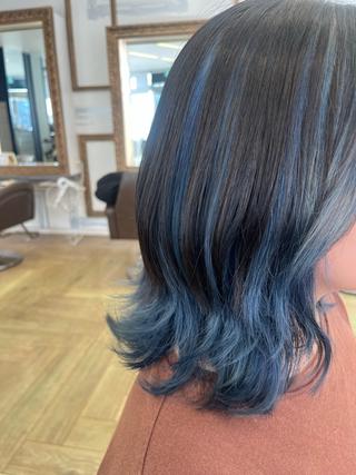 カラー ブリーチカラー募集 合澤のヘアスタイル