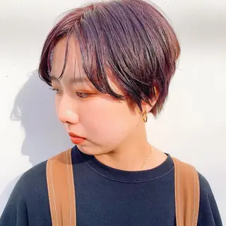 ショート カラー 中川 竜誠のヘアスタイル