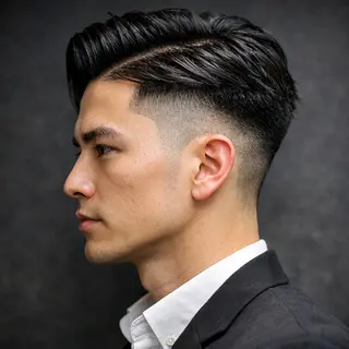 メンズ アイブロウ 髪質改善shoma mikiのヘアスタイル