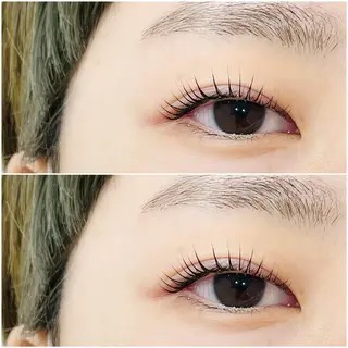 マツエク・マツパ ai__lash__ artistのマツエク・マツパデザイン