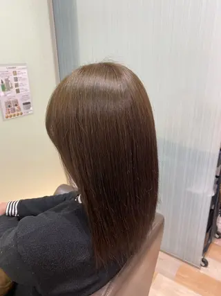 ミディアム カラー カラー/カットモデル 東 ゆきののヘアスタイル