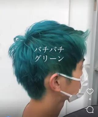 カラー メンズ 千種区/くせ毛カット /尾島光季のヘアスタイル