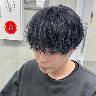 ショート カラー パーマ メンズ 藤井優大 店舗異動しましたのその他イメージ